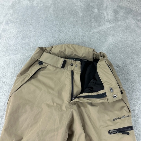 Eddie Bauer Tan Insulated Snow Pants Women Size Small - Picture 13 of 13
